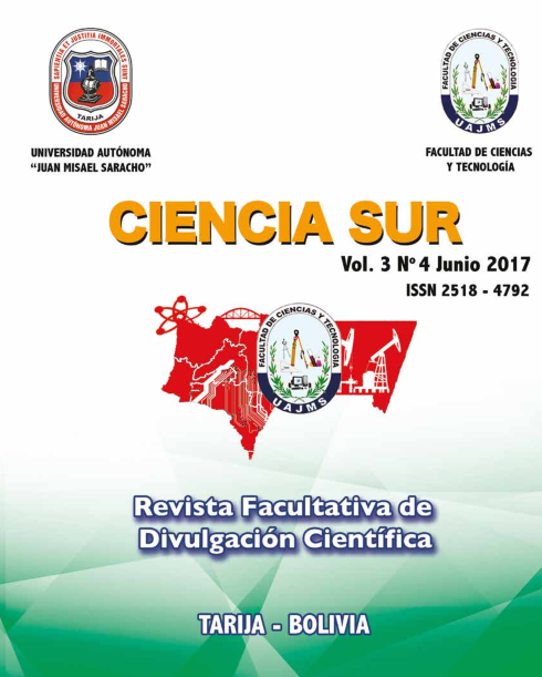 					Ver Vol. 3 Núm. 4 (2017): Ciencia Sur
				