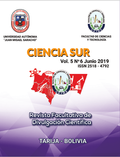 					Ver Vol. 5 Núm. 6 (2019): Ciencia Sur
				