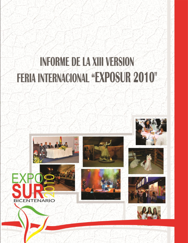 Informe d ela XIII versión fería internacional "Exposur 2010"
