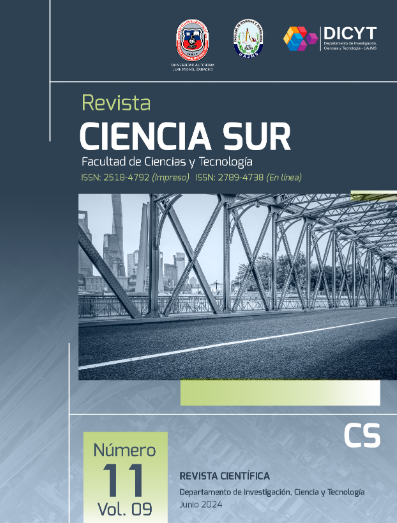 					Ver Vol. 9 Núm. 11 (2024): CIENCIA SUR
				